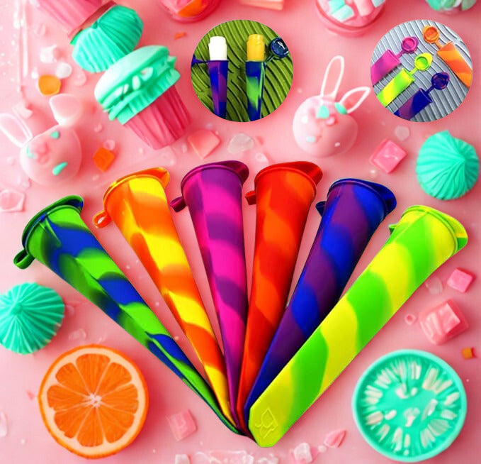 Yummigo™ | Cool Treat Makers – Silicone Popsicle Set of 4 🍓✨