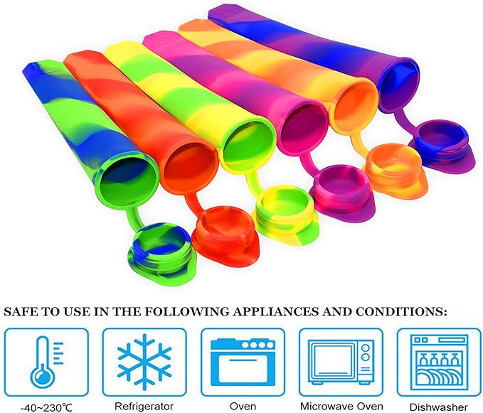 Yummigo™ | Cool Treat Makers – Silicone Popsicle Set of 4 🍓✨