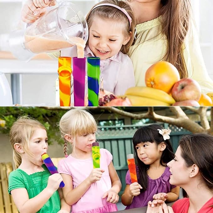 Yummigo™ | Cool Treat Makers – Silicone Popsicle Set of 4 🍓✨