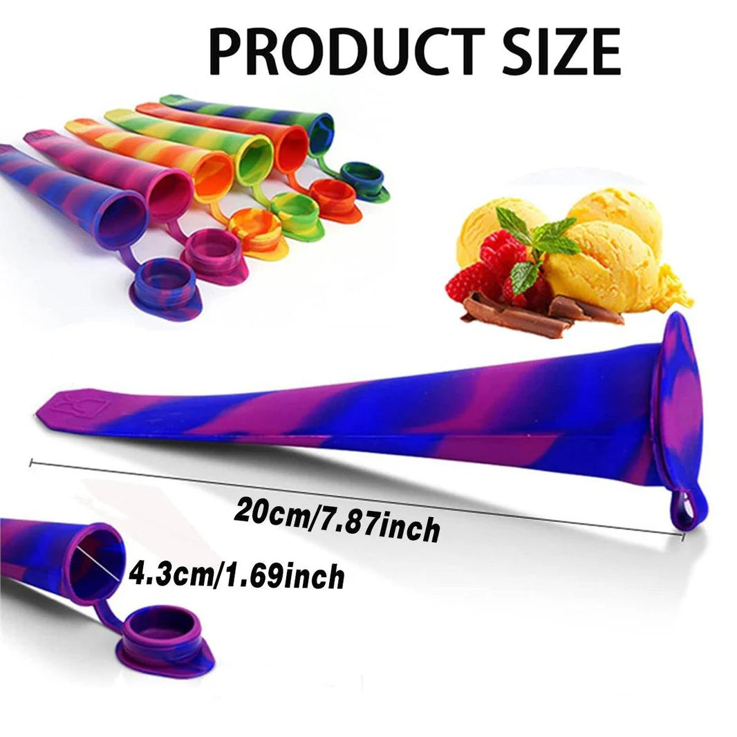 Yummigo™ | Cool Treat Makers – Silicone Popsicle Set of 4 🍓✨