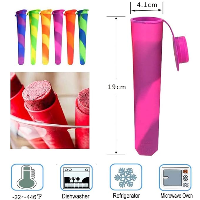 Yummigo™ | Cool Treat Makers – Silicone Popsicle Set of 4 🍓✨