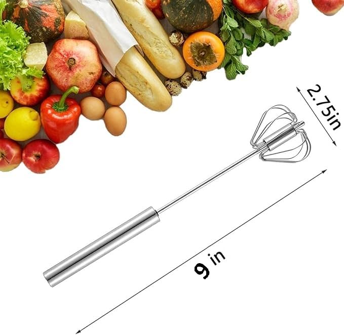 Whiskit™ | Stainless Steel Semi-automatic Food Mixer