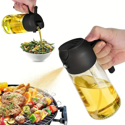 The Olio™ | 2 in 1 Glass Oil Dispenser Bottle