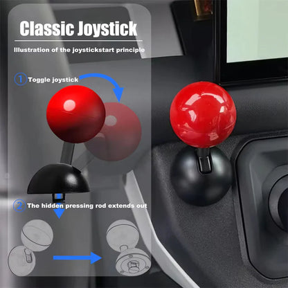 The ZapSwitch™ | All Metal Car Engine Start Stop Button Joystick