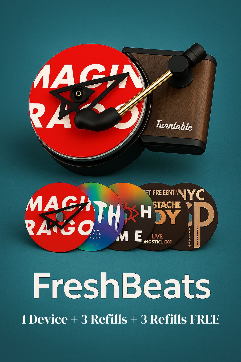 FreshBeats™ PRO | The All-in-One Car Freshness Kit