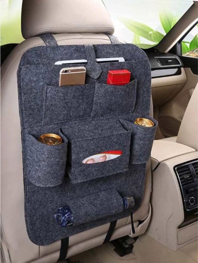 Car Seat Organizer | Multi Pocket Storage Bag Organizer | Pack of 2