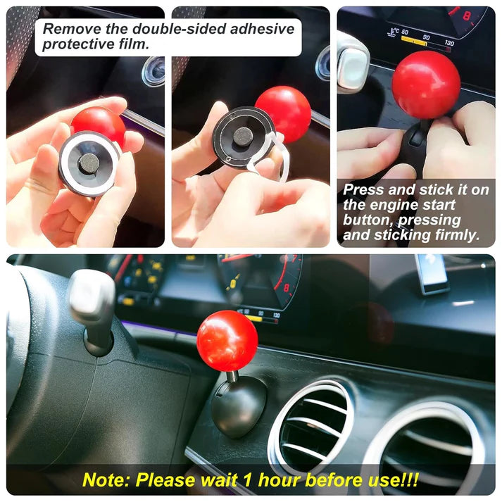 The ZapSwitch™ | All Metal Car Engine Start Stop Button Joystick