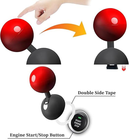 The ZapSwitch™ | All Metal Car Engine Start Stop Button Joystick