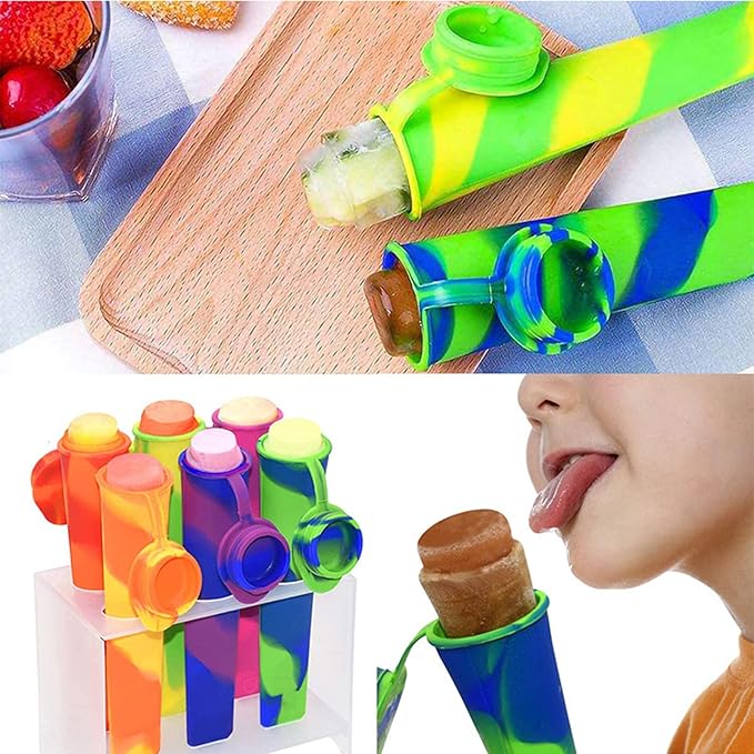 Yummigo™ | Cool Treat Makers – Silicone Popsicle Set of 4 🍓✨