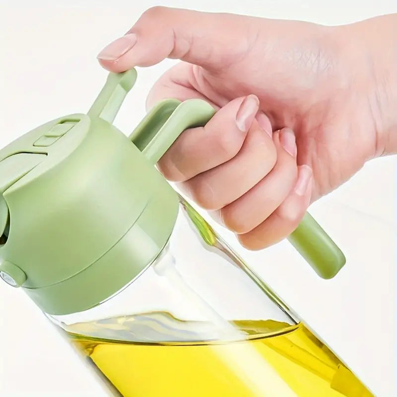 The Olio™ | 2 in 1 Glass Oil Dispenser Bottle