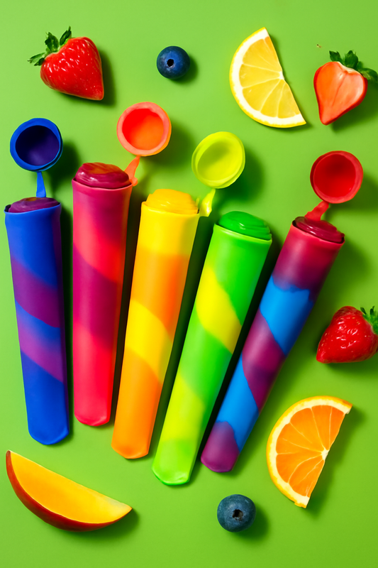 Yummigo™ | Cool Treat Makers – Silicone Popsicle Set of 4 🍓✨