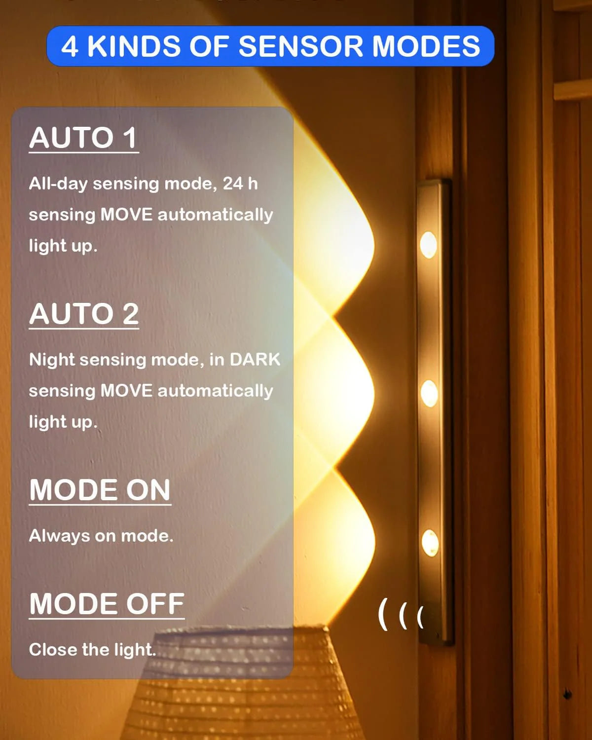 SmartGlow™ | Wireless Motion Sensing Lights