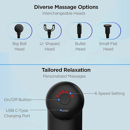 ReliefPro™ | Dynamo Percussion Gun Massager