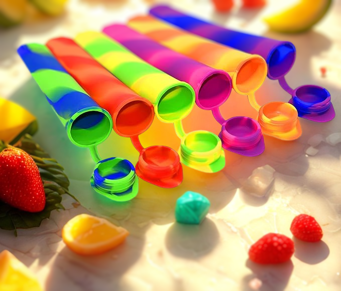 Yummigo™ | Cool Treat Makers – Silicone Popsicle Set of 4 🍓✨
