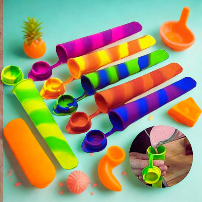 Yummigo™ | Cool Treat Makers – Silicone Popsicle Set of 4 🍓✨